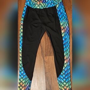 Womens Sz XL Tormenter Mermaid Series Two Pocket Full Length Offshore Leggings